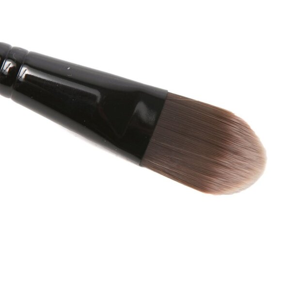 Smashbox Makeup Foundation Brush #13 Red Handle Full Size NEW - Picture 4 of 6